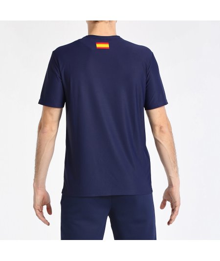 tienda de padel Madrid, tienda de padel online, tienda de padel españa, tienda de padel en linea, CAMISETA BULLPADEL FANG AZUL M