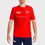 tienda de padel Madrid, tienda de padel online, tienda de padel españa, tienda de padel en linea, CAMISETA BULLPADEL FANG ROJO