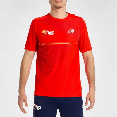 CAMISETA BULLPADEL FANG ROJO