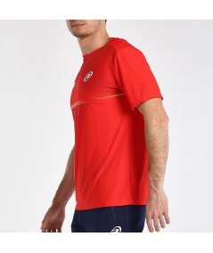 tienda de padel Madrid, tienda de padel online, tienda de padel españa, tienda de padel en linea, CAMISETA BULLPADEL FANG ROJO