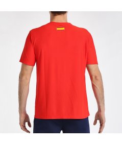 tienda de padel Madrid, tienda de padel online, tienda de padel españa, tienda de padel en linea, CAMISETA BULLPADEL FANG ROJO