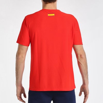 tienda de padel Madrid, tienda de padel online, tienda de padel españa, tienda de padel en linea, CAMISETA BULLPADEL FANG ROJO