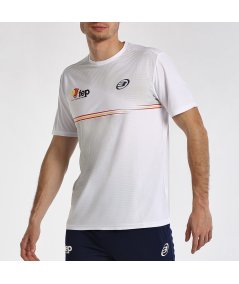 tienda de padel Madrid, tienda de padel online, tienda de padel españa, tienda de padel en linea, CAMISETA BULLPADEL FANG BLANCO