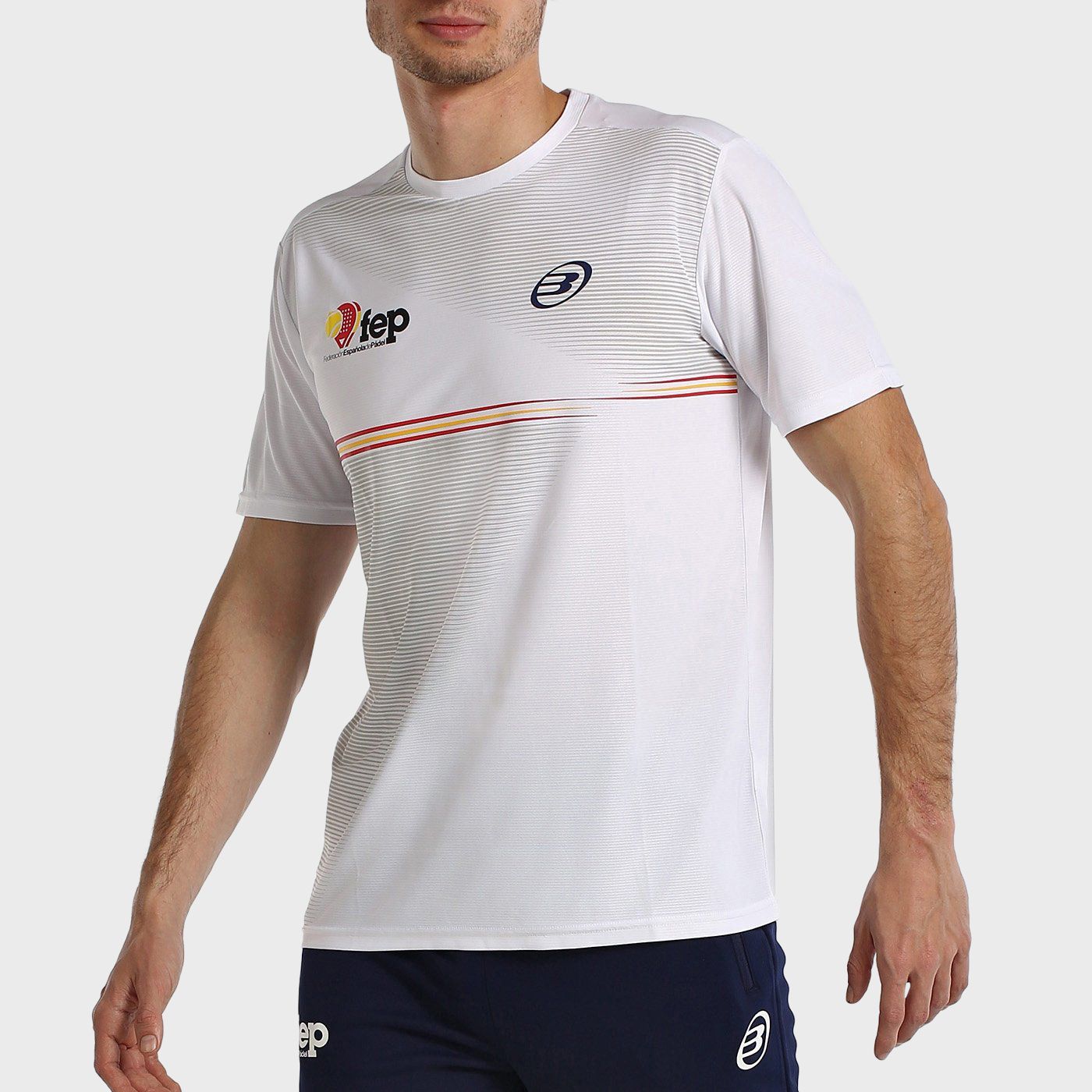T-SHIRT BULLPADEL FANG BLANC