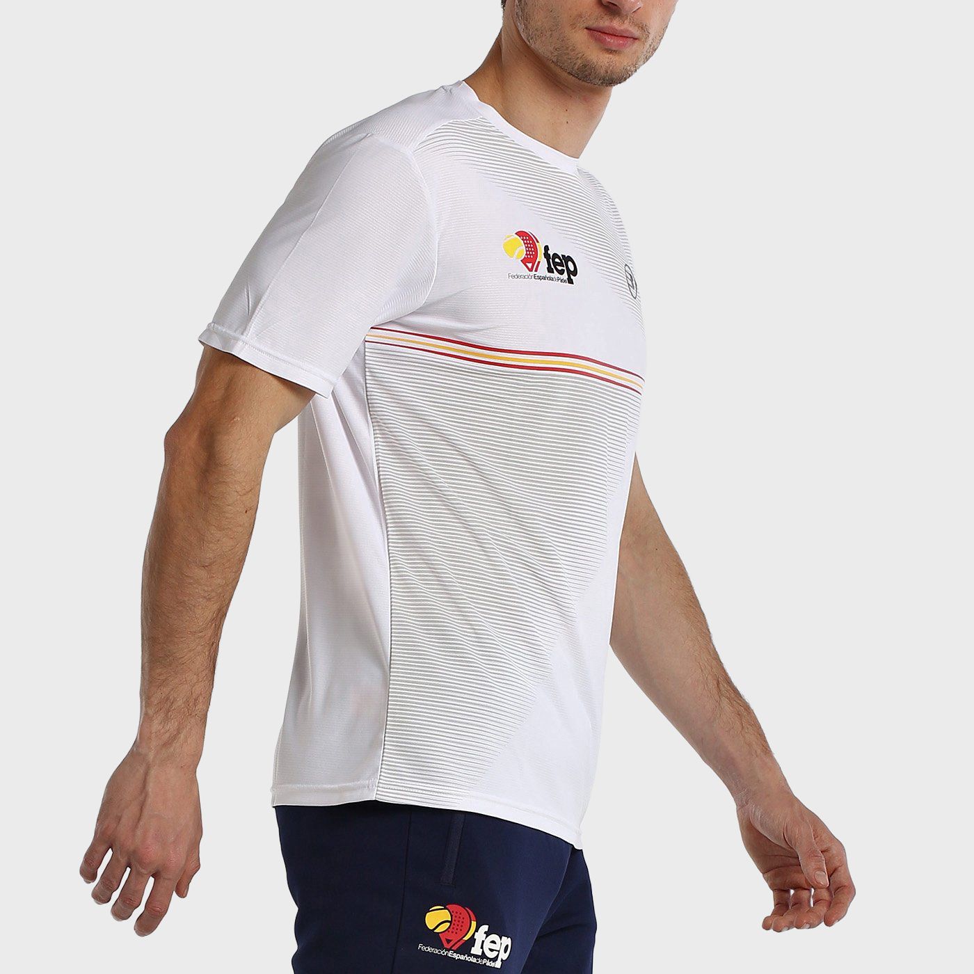 T-SHIRT BULLPADEL FANG BLANC