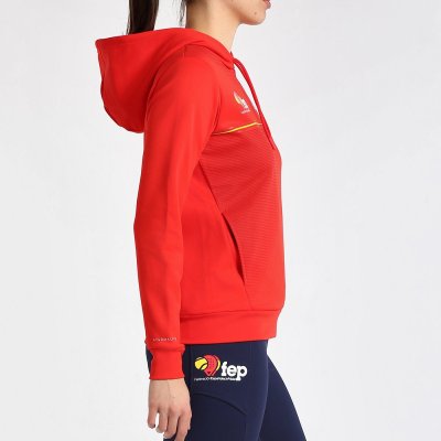 tienda de padel Madrid, tienda de padel online, tienda de padel españa, tienda de padel en linea, SUDADERA BULLPADEL FUENLA ROJO
