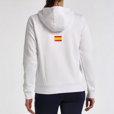tienda de padel Madrid, tienda de padel online, tienda de padel españa, tienda de padel en linea, SUDADERA BULLPADEL FUENLA BLAN
