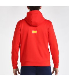 tienda de padel Madrid, tienda de padel online, tienda de padel españa, tienda de padel en linea, SUDADERA BULLPADEL FORCA ROJO