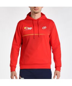 tienda de padel Madrid, tienda de padel online, tienda de padel españa, tienda de padel en linea, SUDADERA BULLPADEL FORCA ROJO