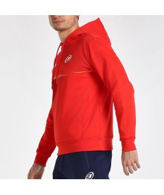tienda de padel Madrid, tienda de padel online, tienda de padel españa, tienda de padel en linea, SUDADERA BULLPADEL FORCA ROJO