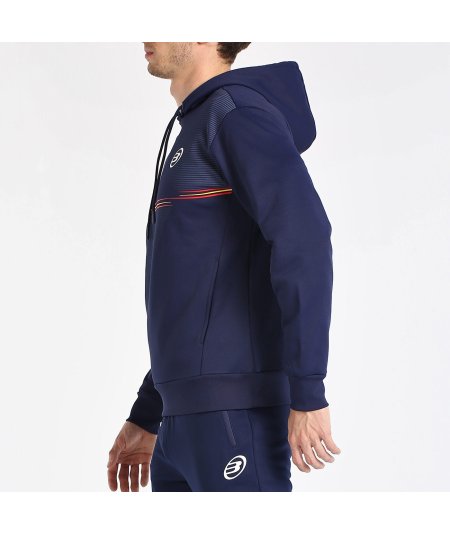 tienda de padel Madrid, tienda de padel online, tienda de padel españa, tienda de padel en linea, SUDADERA BULLPADEL FORCA AZUL 
