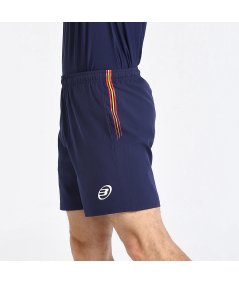 tienda de padel Madrid, tienda de padel online, tienda de padel españa, tienda de padel en linea, SHORT BULLPADEL FLEGE AZUL MAR