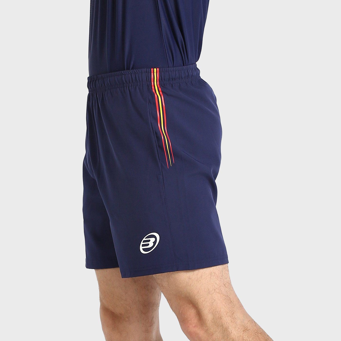 tienda de padel Madrid, tienda de padel online, tienda de padel españa, tienda de padel en linea, SHORT BULLPADEL FLEGE AZUL MAR