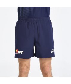 tienda de padel Madrid, tienda de padel online, tienda de padel españa, tienda de padel en linea, SHORT BULLPADEL FLEGE AZUL MAR