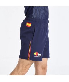 tienda de padel Madrid, tienda de padel online, tienda de padel españa, tienda de padel en linea, SHORT BULLPADEL FLEGE AZUL MAR