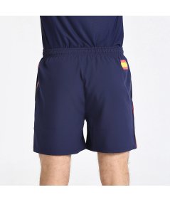 tienda de padel Madrid, tienda de padel online, tienda de padel españa, tienda de padel en linea, SHORT BULLPADEL FLEGE AZUL MAR