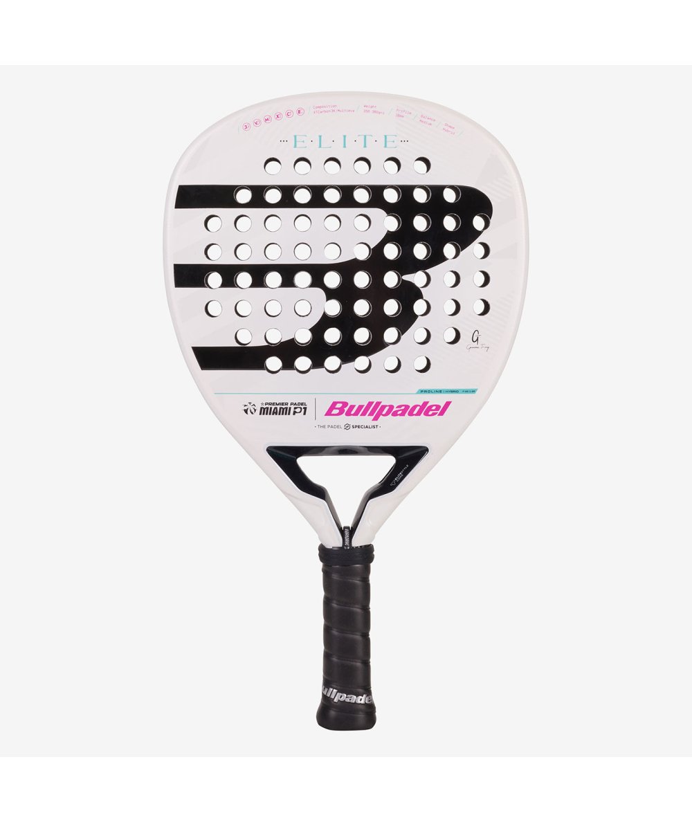 tienda de padel Madrid, tienda de padel online, tienda de padel españa, tienda de padel en linea, PALA BULLPADEL ELITE W 25 MIAM