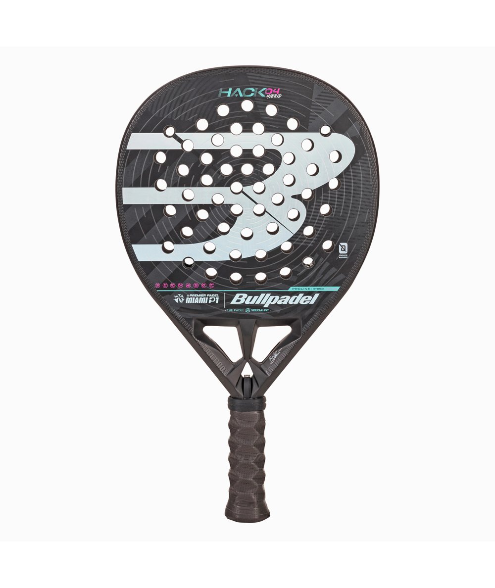 tienda de padel Madrid, tienda de padel online, tienda de padel españa, tienda de padel en linea, PALA BULLPADEL HACK HYBRID 04 