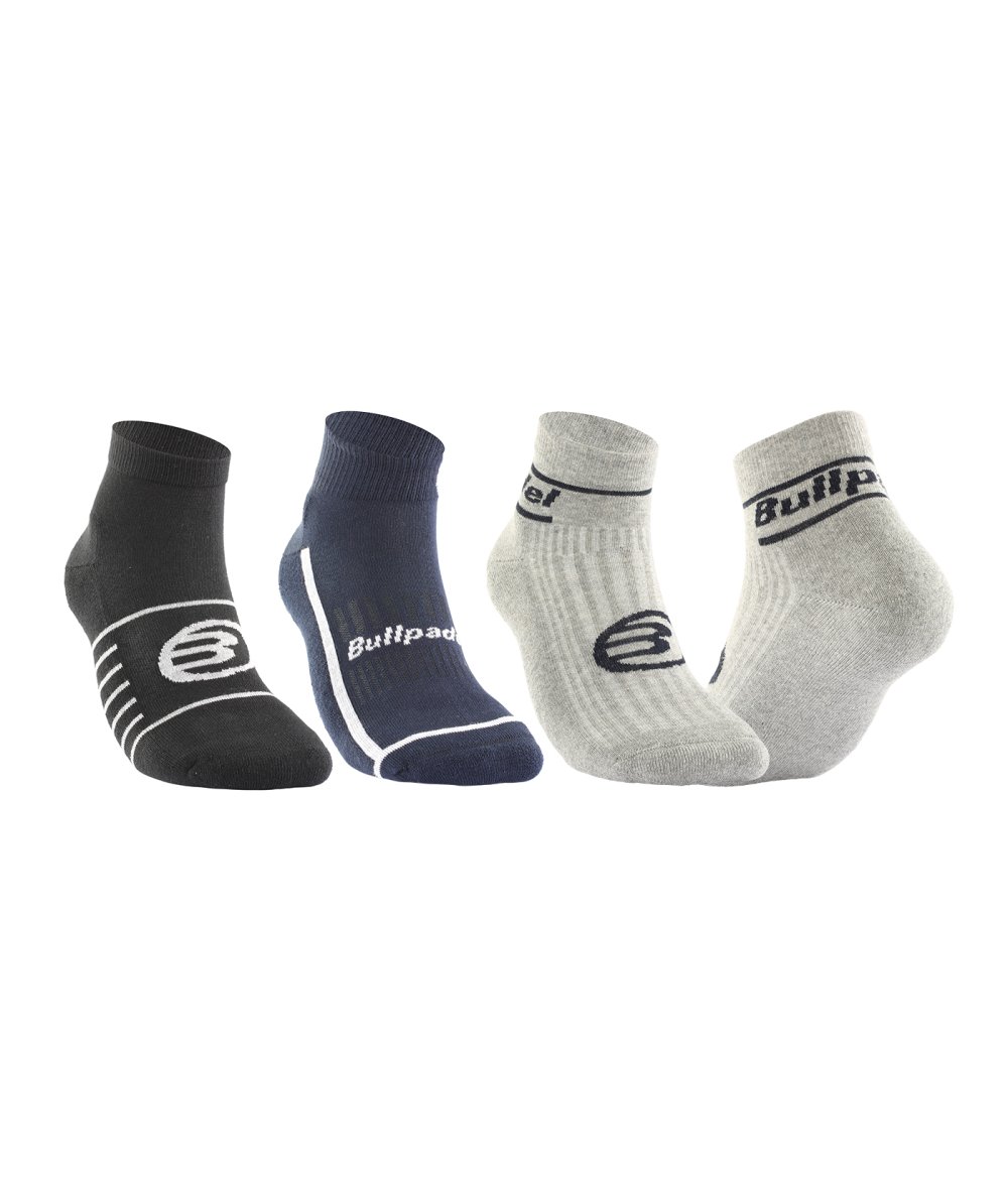 tienda de padel Madrid, tienda de padel online, tienda de padel españa, tienda de padel en linea, CALCETIN BULLPADEL BP254 (PACK