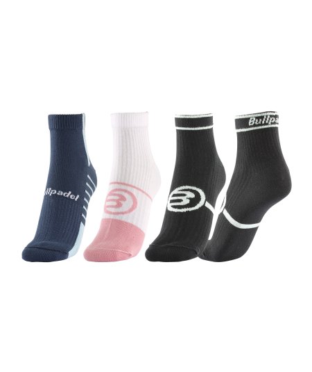 tienda de padel Madrid, tienda de padel online, tienda de padel españa, tienda de padel en linea, CALCETIN BULLPADEL BP256 (PACK