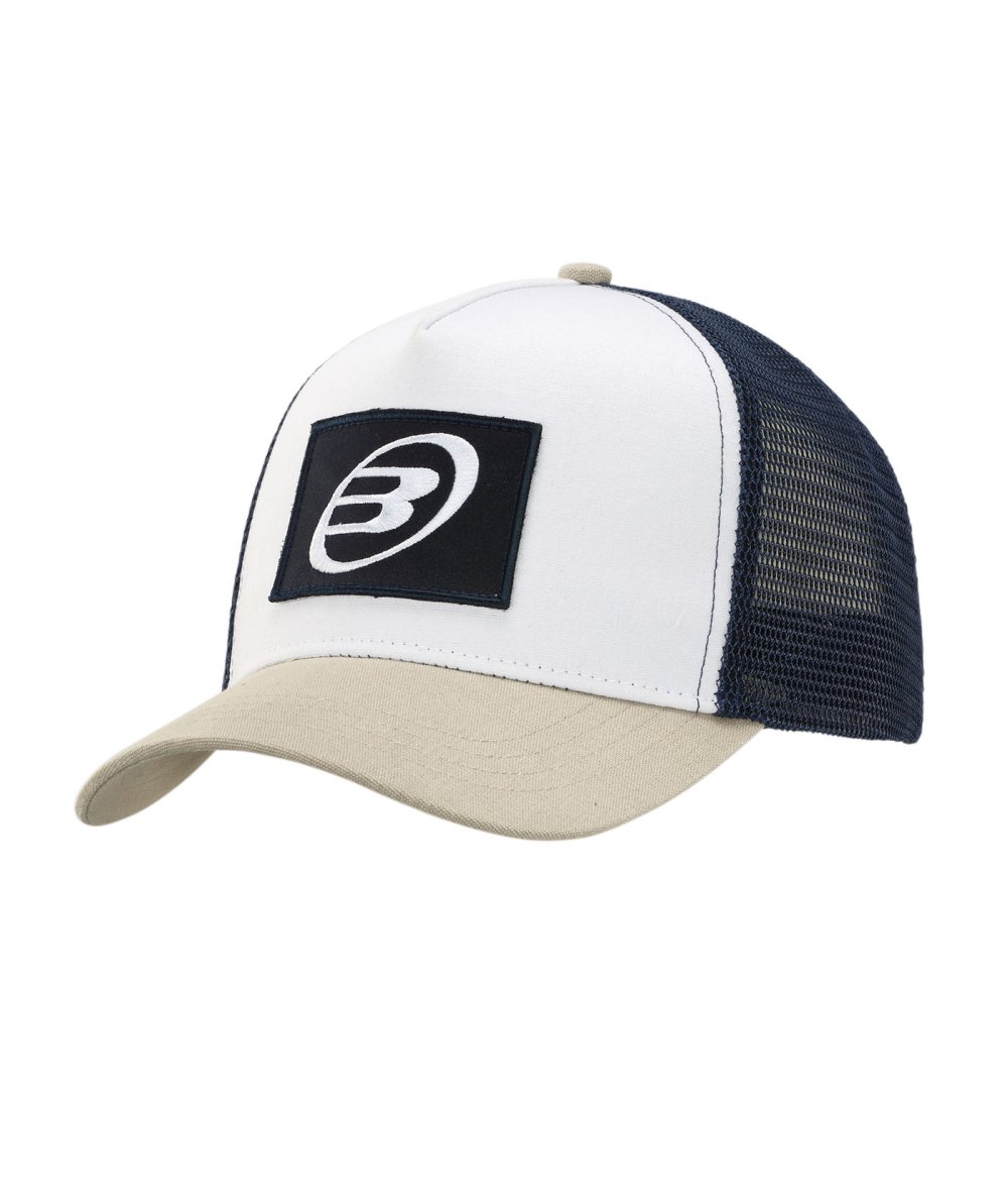 tienda de padel Madrid, tienda de padel online, tienda de padel españa, tienda de padel en linea, GORRA BULLPADEL BPG255 BLANCO