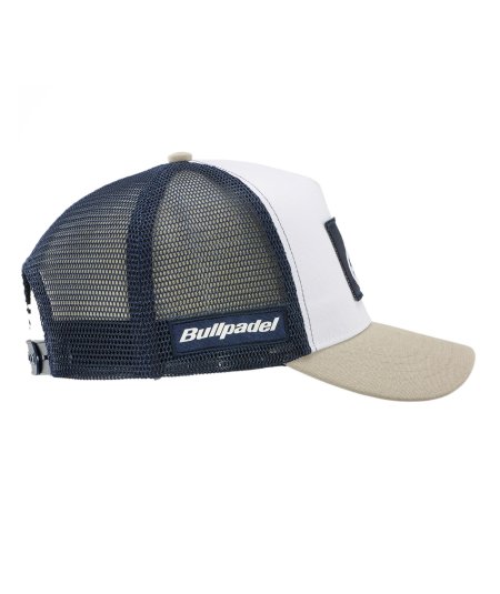 tienda de padel Madrid, tienda de padel online, tienda de padel españa, tienda de padel en linea, GORRA BULLPADEL BPG255 BLANCO