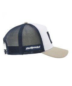 tienda de padel Madrid, tienda de padel online, tienda de padel españa, tienda de padel en linea, GORRA BULLPADEL BPG255 BLANCO