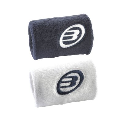 MUÑEQUERA BULLPADEL BPMU253 AZUL MARINO/BLANCO