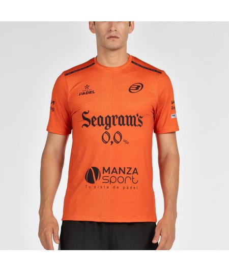 tienda de padel Madrid, tienda de padel online, tienda de padel españa, tienda de padel en linea, CAMISETA BULLPADEL MESIA PN AR