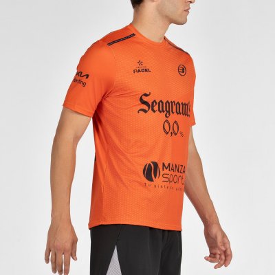 tienda de padel Madrid, tienda de padel online, tienda de padel españa, tienda de padel en linea, CAMISETA BULLPADEL MESIA PN AR