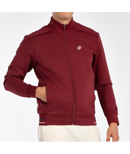 tienda de padel Madrid, tienda de padel online, tienda de padel españa, tienda de padel en linea, SUDADERA BULLPADEL ABADIN VINO