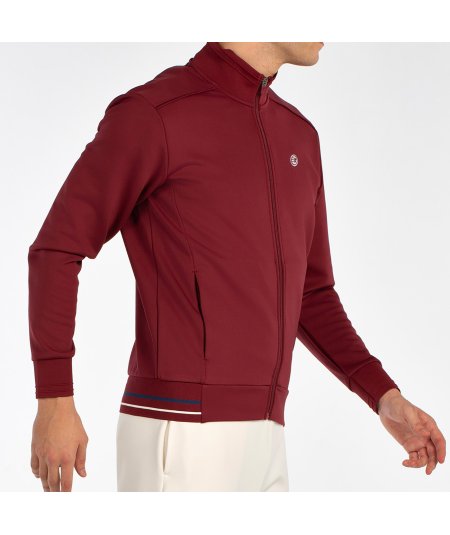 tienda de padel Madrid, tienda de padel online, tienda de padel españa, tienda de padel en linea, SUDADERA BULLPADEL ABADIN VINO