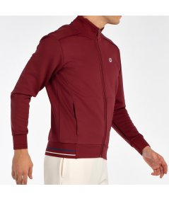 tienda de padel Madrid, tienda de padel online, tienda de padel españa, tienda de padel en linea, SUDADERA BULLPADEL ABADIN VINO