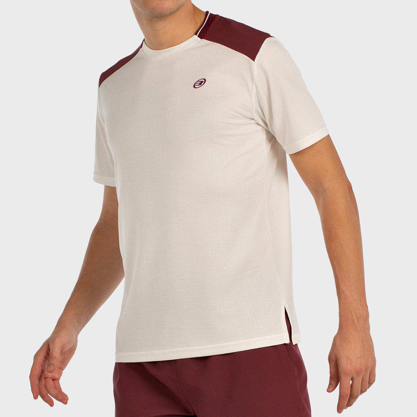 T-SHIRT BULLPADEL ACRUX ECRU