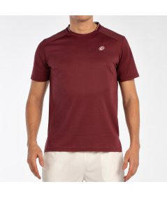 tienda de padel Madrid, tienda de padel online, tienda de padel españa, tienda de padel en linea, CAMISETA BULLPADEL ACRUX VINO 