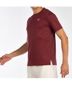 tienda de padel Madrid, tienda de padel online, tienda de padel españa, tienda de padel en linea, CAMISETA BULLPADEL ACRUX VINO 