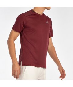 tienda de padel Madrid, tienda de padel online, tienda de padel españa, tienda de padel en linea, CAMISETA BULLPADEL ACRUX VINO 