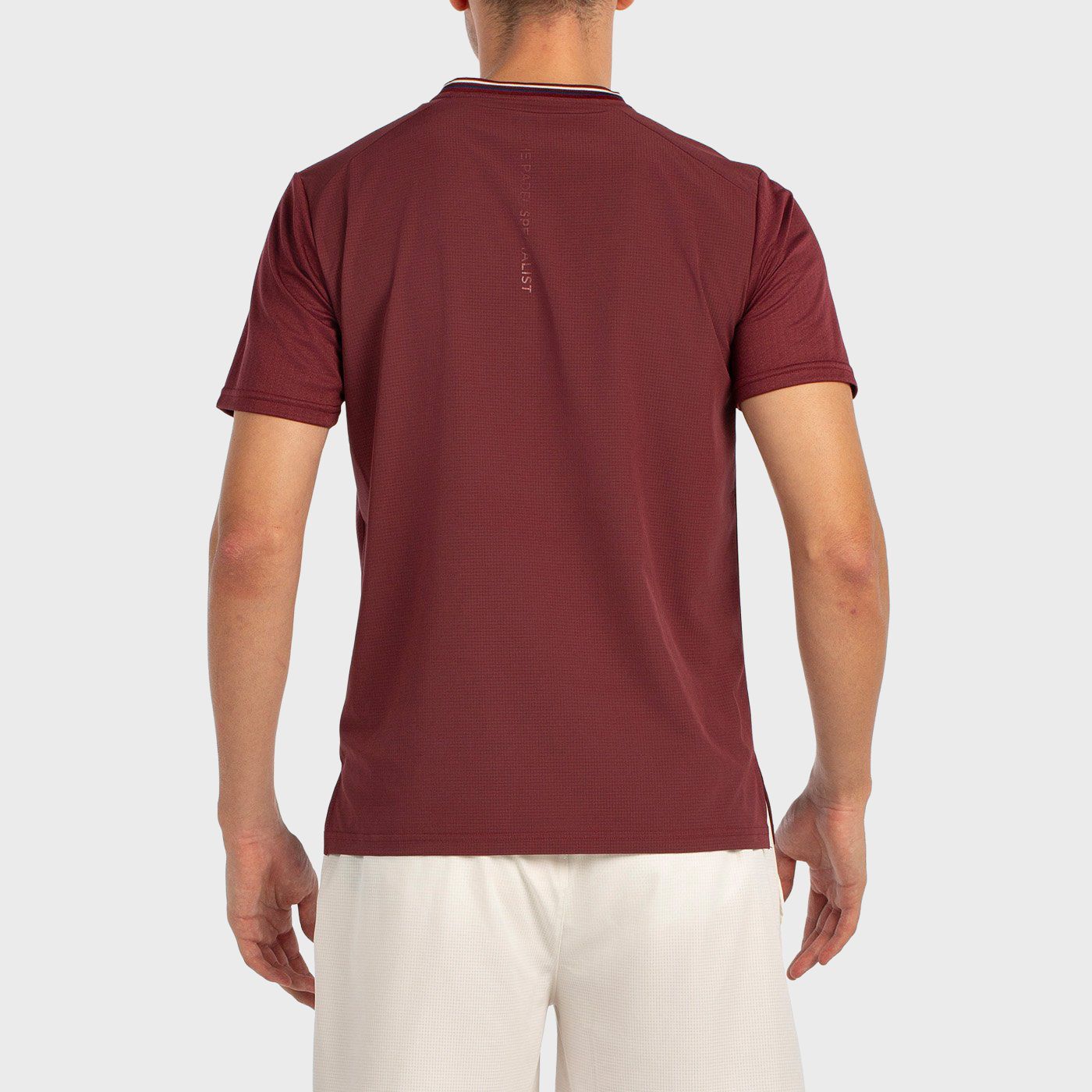 tienda de padel Madrid, tienda de padel online, tienda de padel españa, tienda de padel en linea, CAMISETA BULLPADEL ACRUX VINO 