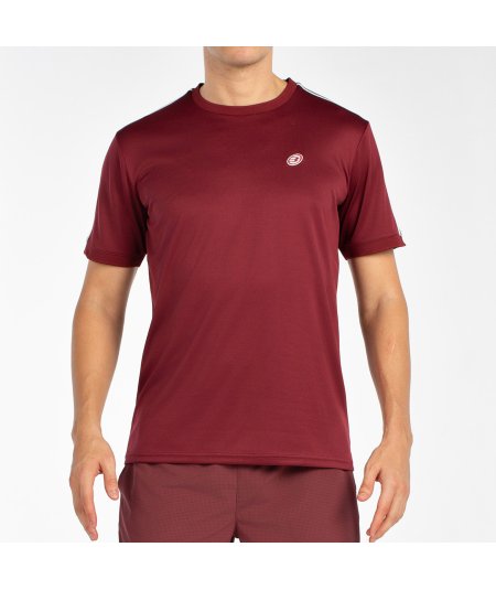 tienda de padel Madrid, tienda de padel online, tienda de padel españa, tienda de padel en linea, CAMISETA BULLPADEL ALDER VINO 