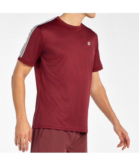 tienda de padel Madrid, tienda de padel online, tienda de padel españa, tienda de padel en linea, CAMISETA BULLPADEL ALDER VINO 