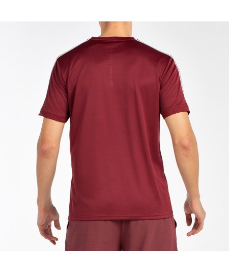 tienda de padel Madrid, tienda de padel online, tienda de padel españa, tienda de padel en linea, CAMISETA BULLPADEL ALDER VINO 