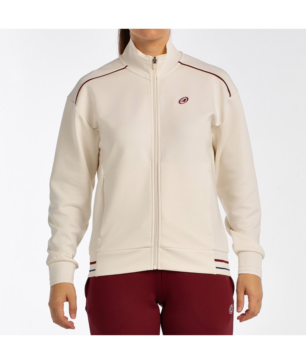 tienda de padel Madrid, tienda de padel online, tienda de padel españa, tienda de padel en linea, SUDADERA BULLPADEL ALSA CRUDO