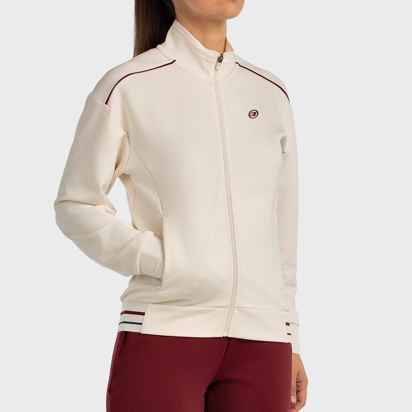 SWEATSHIRT BULLPADEL ALSA  ECRU