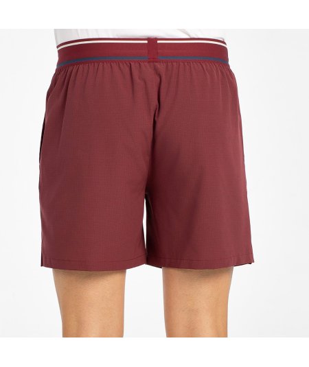 tienda de padel Madrid, tienda de padel online, tienda de padel españa, tienda de padel en linea, SHORT BULLPADEL ALU VINO BURDE