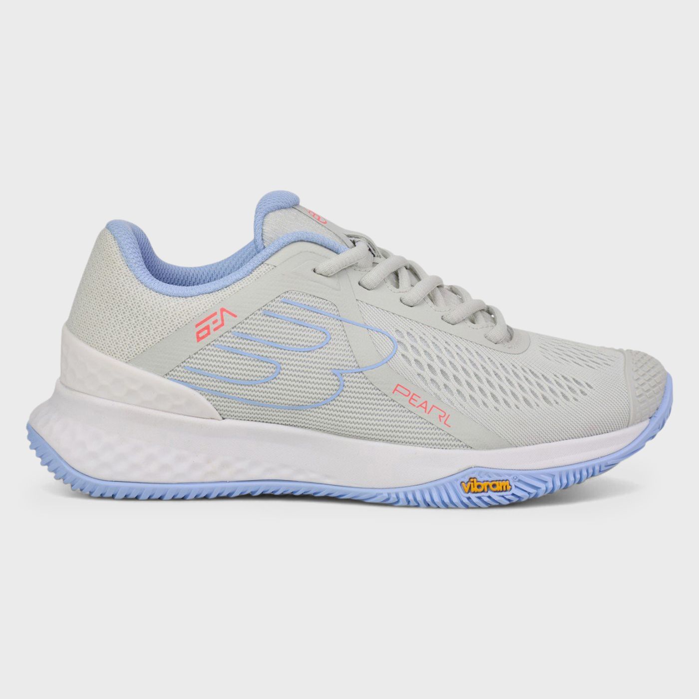 BULLPADEL TRAINERS PEARL VIBRAM 25I CLEAR GREY