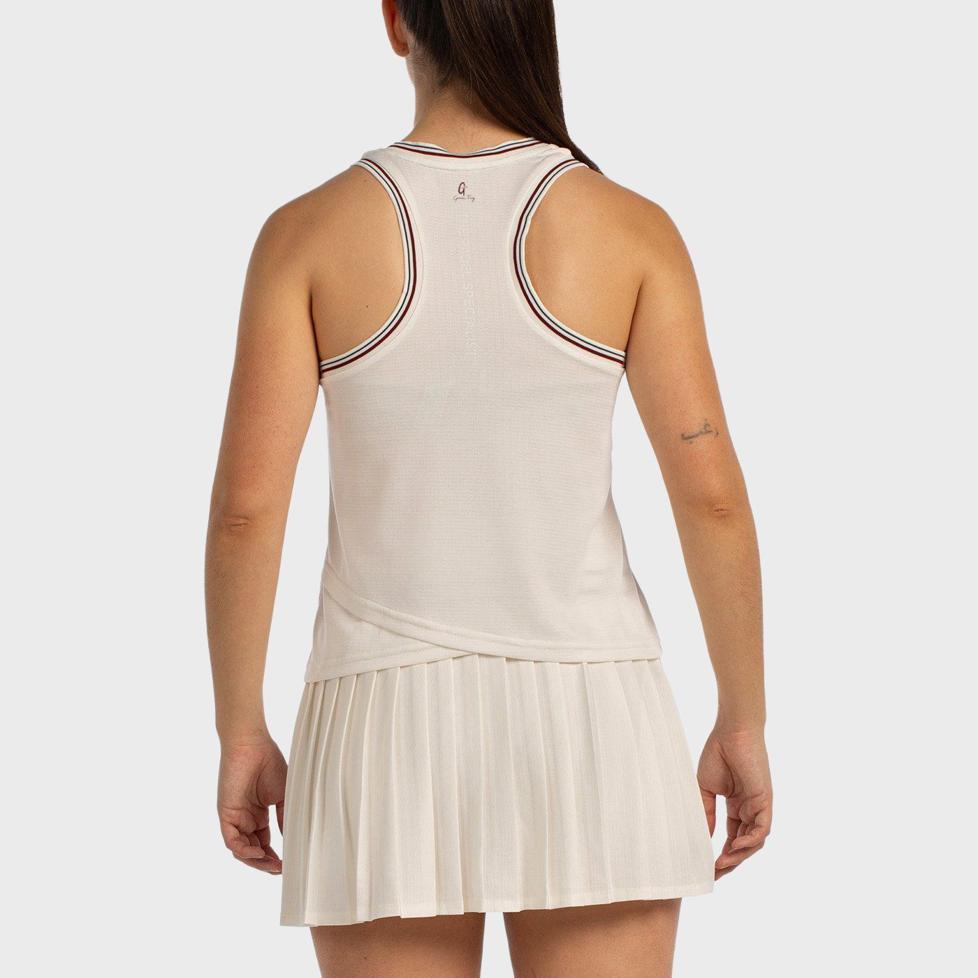 T-SHIRT BULLPADEL AZA ECRU