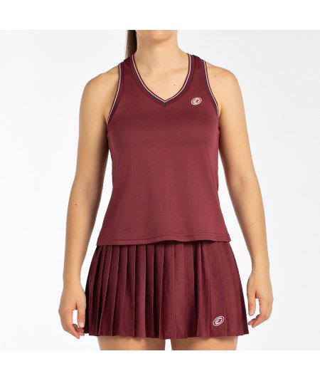 tienda de padel Madrid, tienda de padel online, tienda de padel españa, tienda de padel en linea, CAMISETA BULLPADEL AZA VINO BU