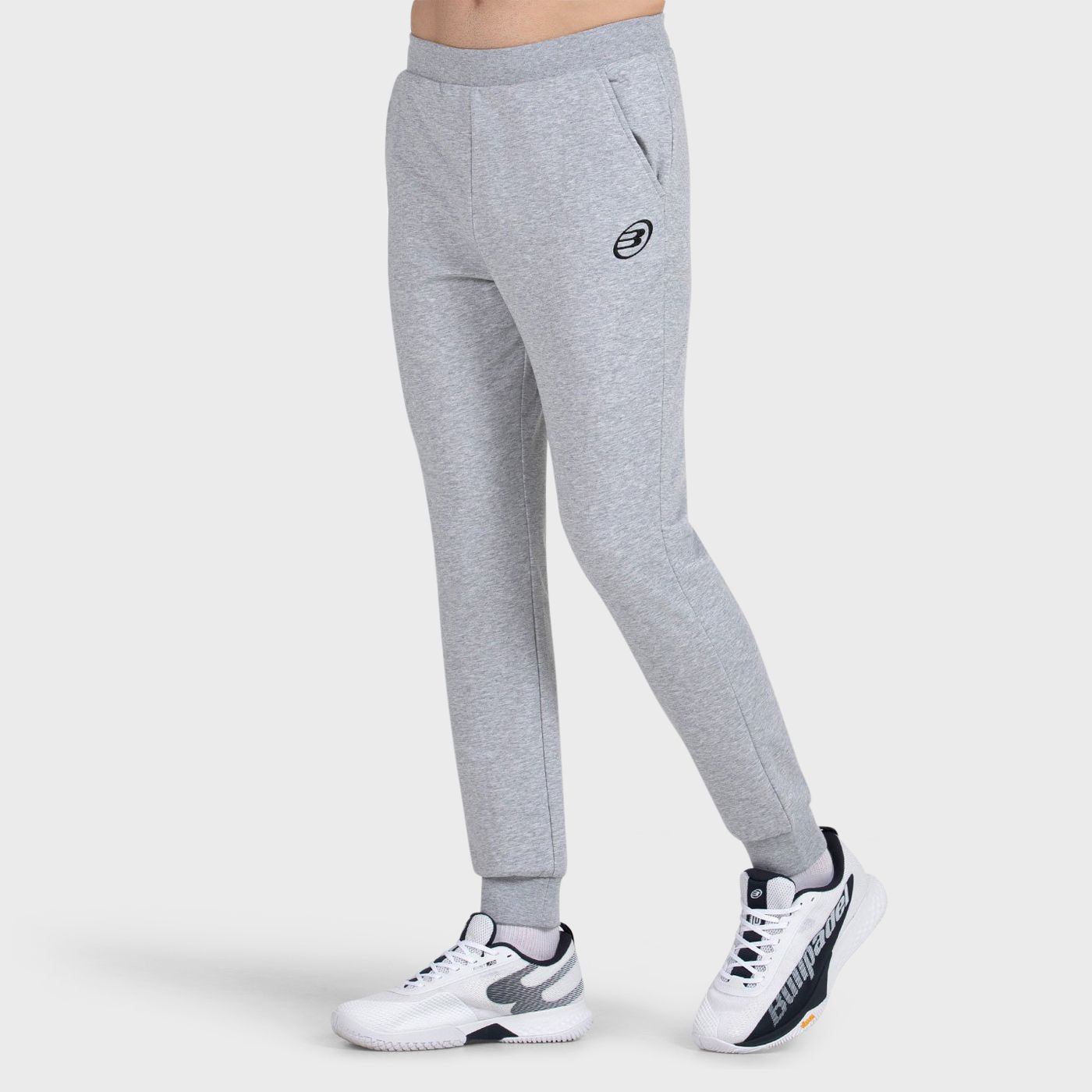 tienda de padel Madrid, tienda de padel online, tienda de padel españa, tienda de padel en linea, PANTALON BULLPADEL BASAR GRIS 