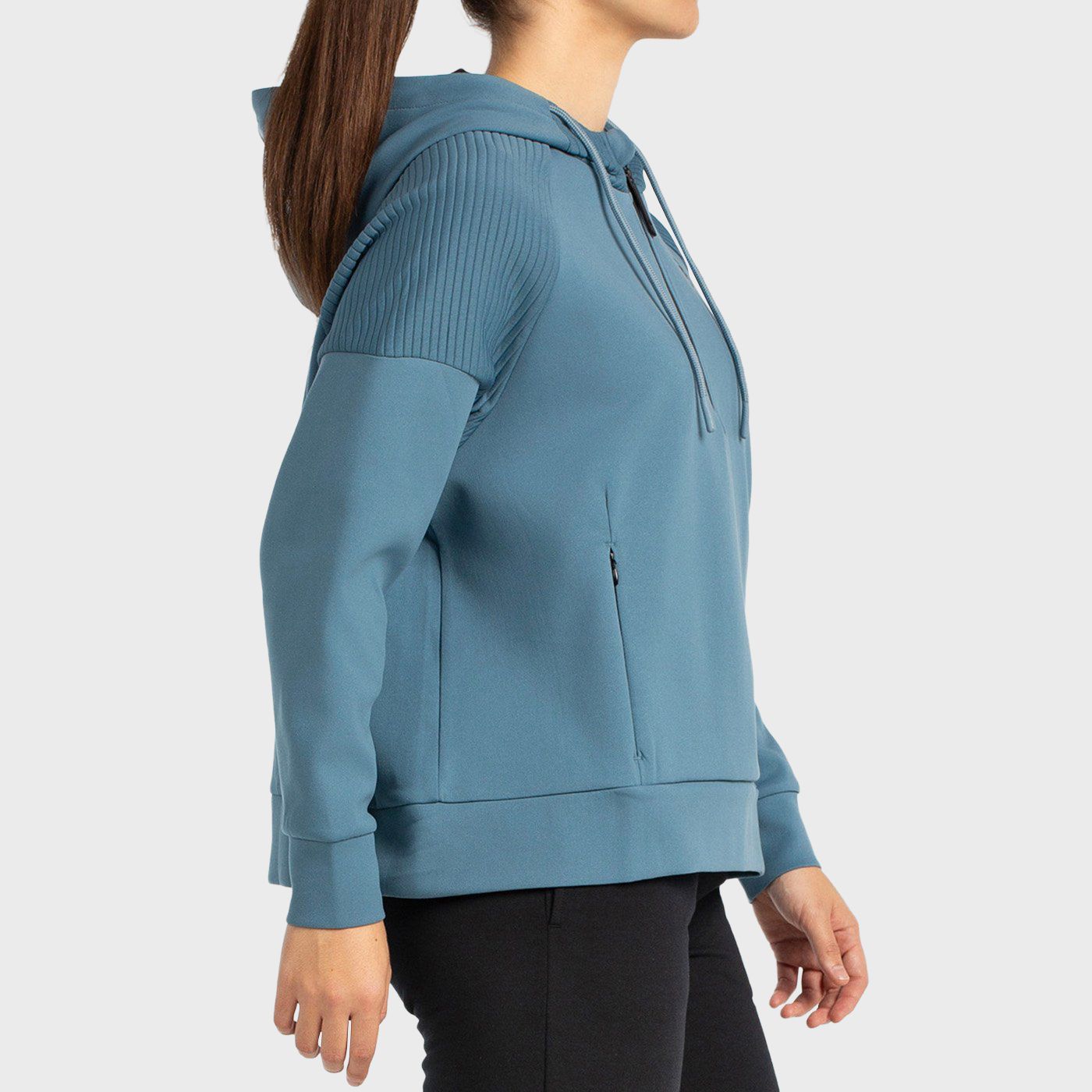 SWEAT-SHIRT BLEU VERT BULLPADEL BATEO