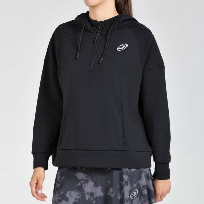tienda de padel Madrid, tienda de padel online, tienda de padel españa, tienda de padel en linea, SUDADERA BULLPADEL BATEO NEGRO